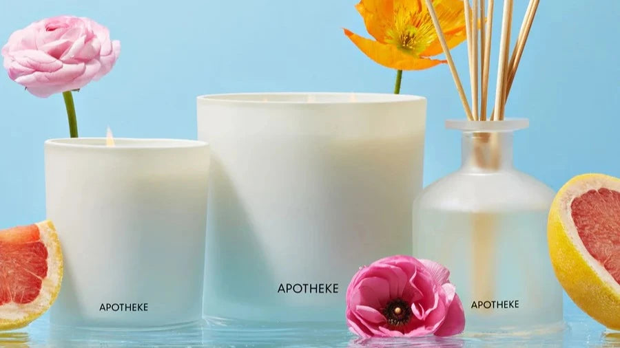 CANDLES & HOME FRAGRANCE by Apotheke made in USA, HKLIVING pink