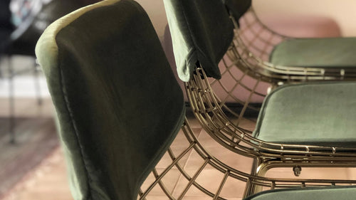 velvet orange removable comfort kit for metal dining chair with arm