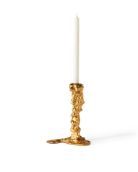 Drip candle holder Gold - Large