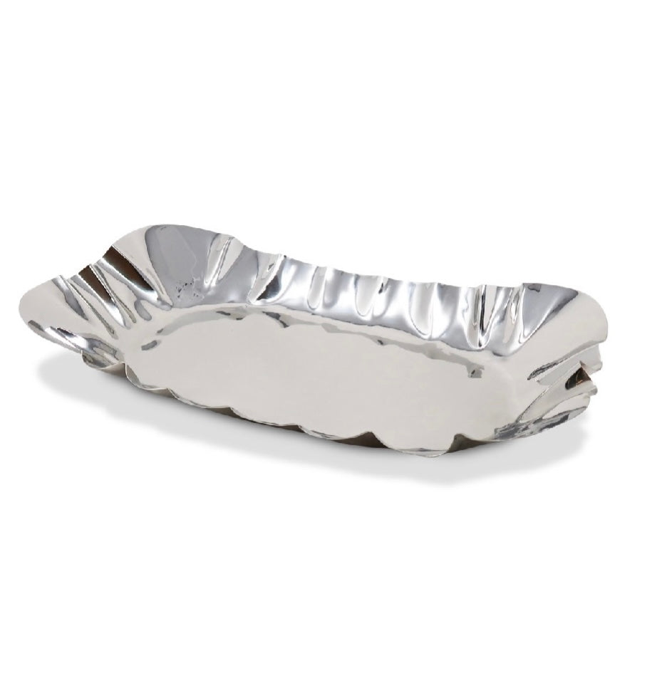 Stainless Steel Wavy Serving Tray