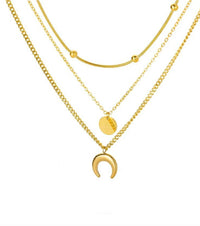 Three layer necklace