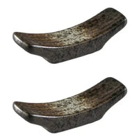 Kyoto ceramics - Porcelain Chopsticks Rest (set of 2)
