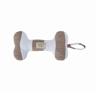 Dog Toy Blue & Brown - Small
