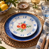 Dolce Vita Fiori Appetizer Plate (set of 2)