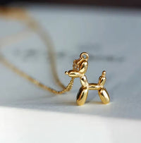 Dog pendant necklace