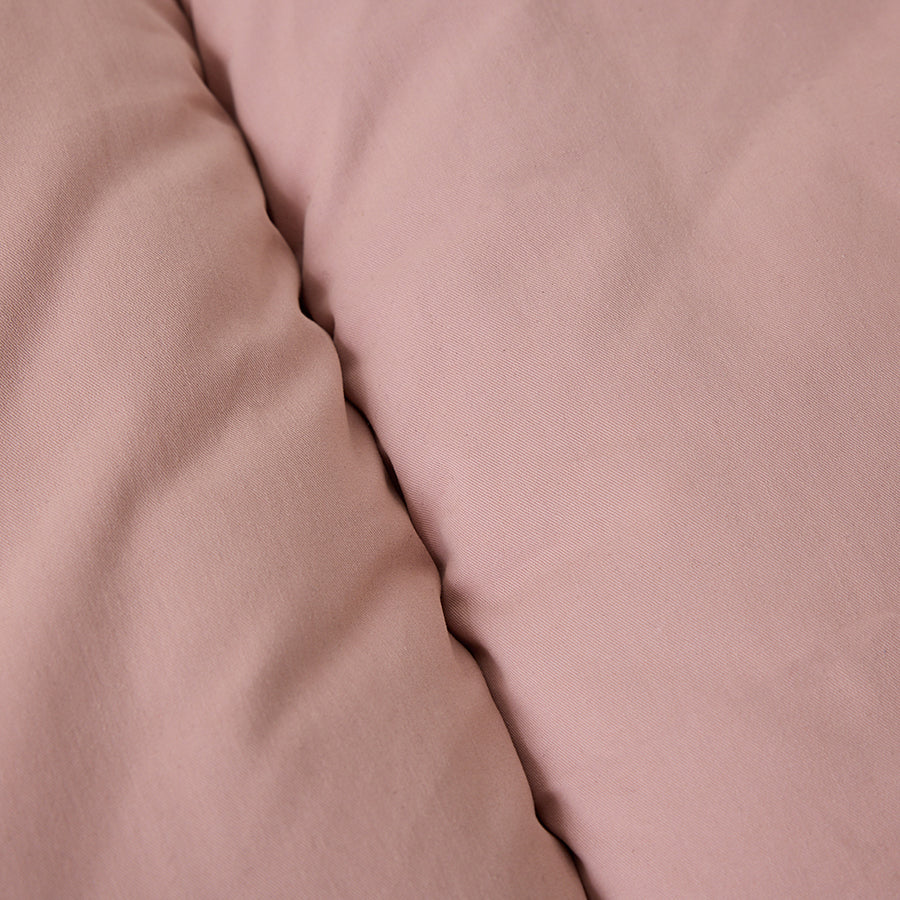 detail of pink blush fabric