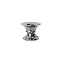 silver colored egg cup