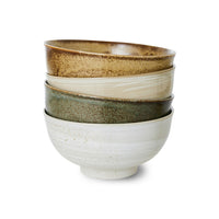 Kyoto ceramics - noodle bowls (set of 4)