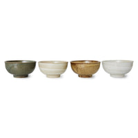 Kyoto ceramics - noodle bowls (set of 4)