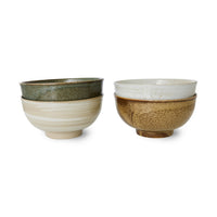 Kyoto ceramics - noodle bowls (set of 4)