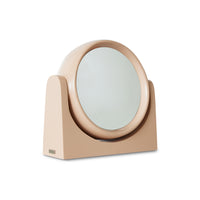 blush each modern style  standing vanity mirror