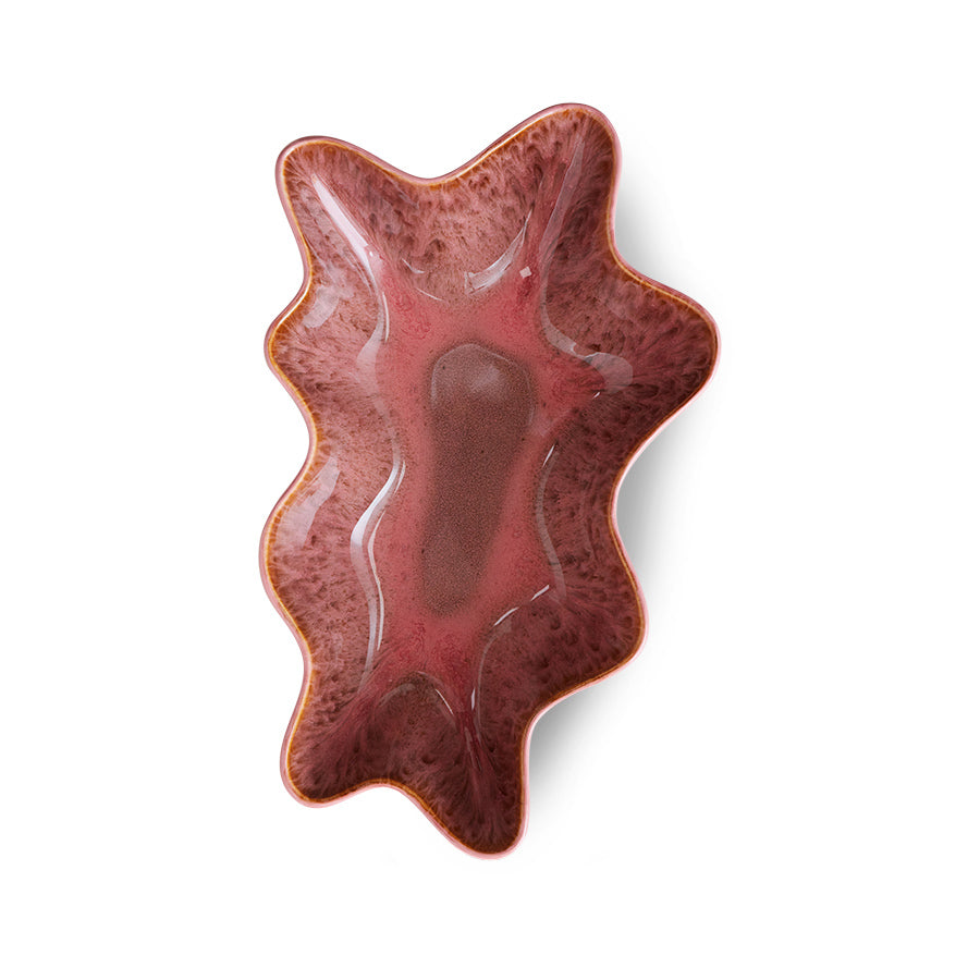 Shell Ceramics serving bowl coral