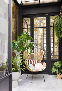 Printed Lumbar Pillow Kyoto