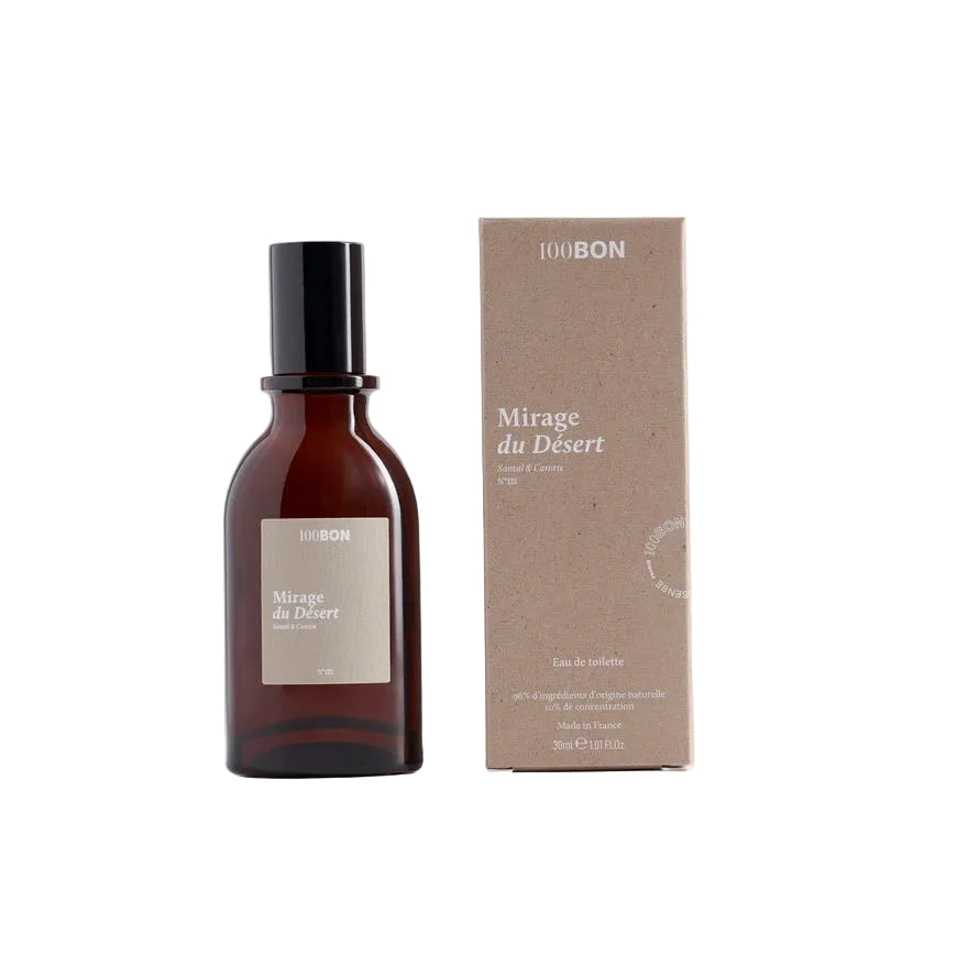 Brown bottle and box with 'BIBON' branding on a white background