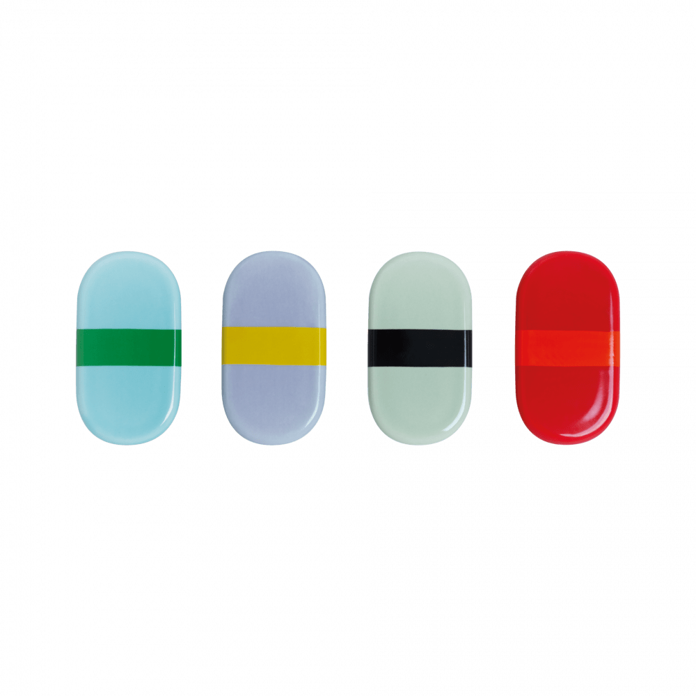 oval shaped porcelain boxes with lid in bold colors