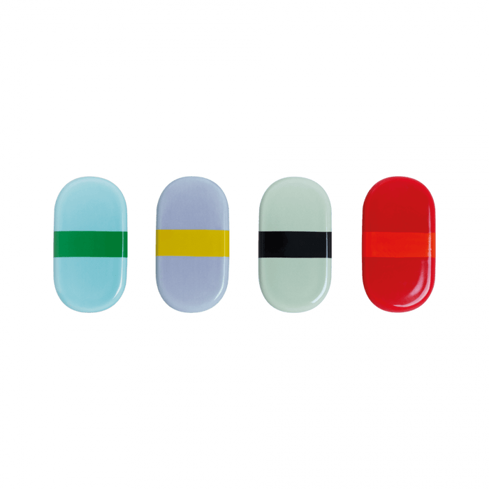 oval shaped porcelain boxes with lid in bold colors