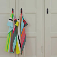 bold striped cotton kitchen towels