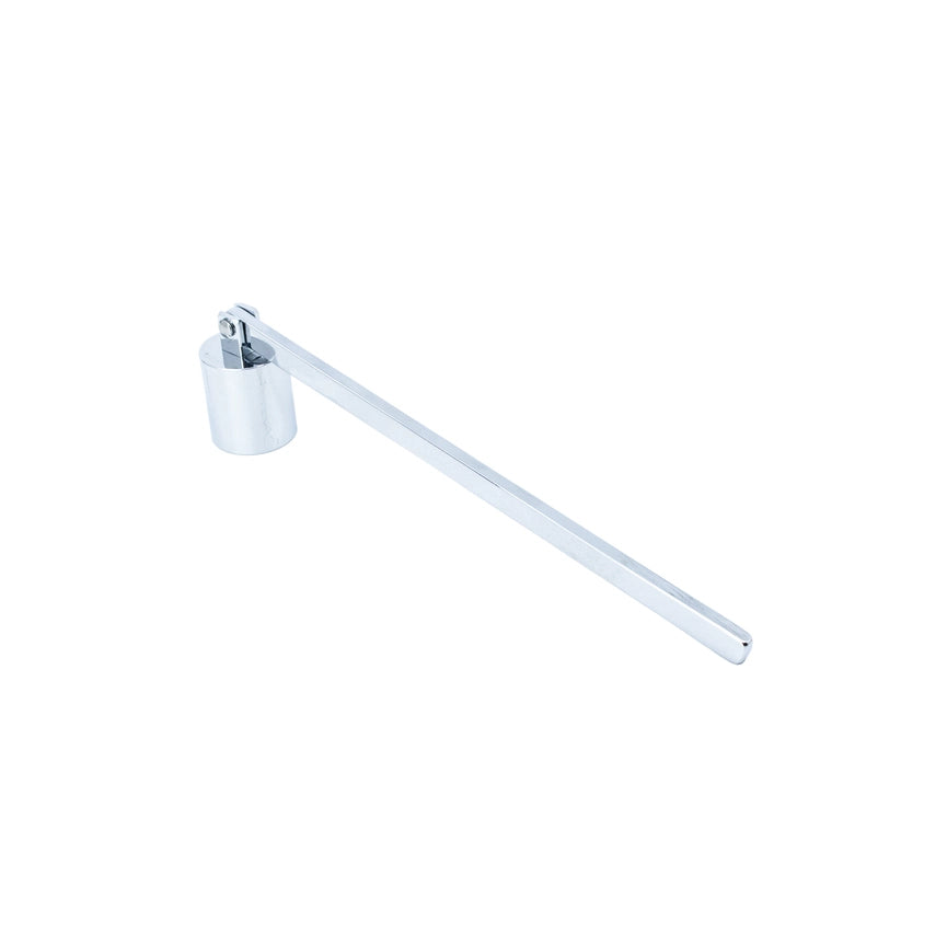 stainless steel hand polished silver candle wick snuffer