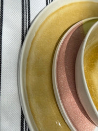 Gallery Ceramics: Cora Crackle Yellow Cereal Bowl
