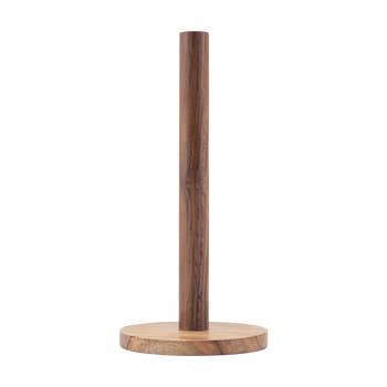 wooden paper towel holder