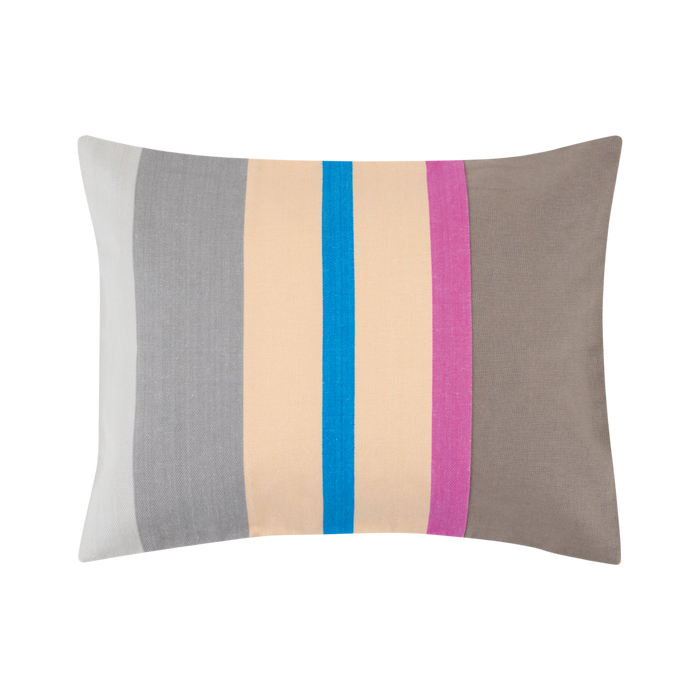striped pillow cover