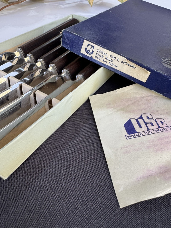 Kay Bojesen Palisander Flatware Set (18 pieces) Danish Modern