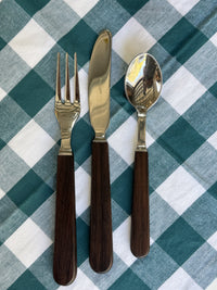 Kay Bojesen Palisander Flatware Set (18 pieces) Danish Modern