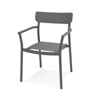 Gray chair on a white background