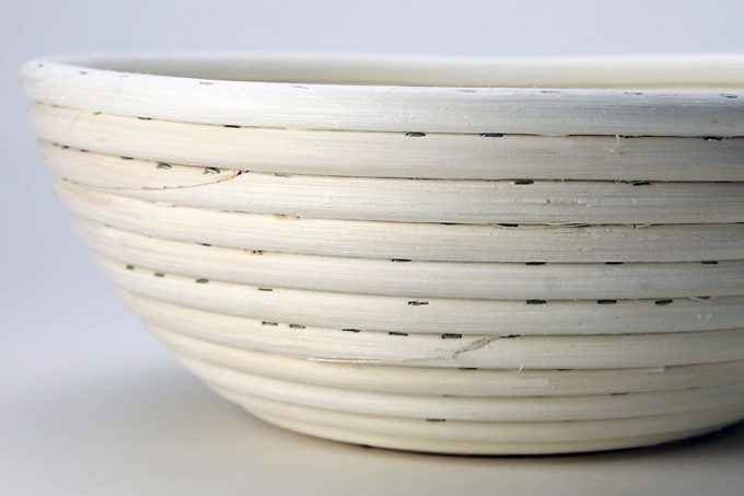 Round proofing basket with liner