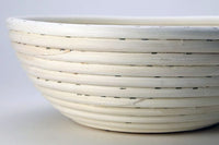 Round proofing basket with liner