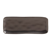 Bold & Basic Ceramics Rectangular Platter Metallica