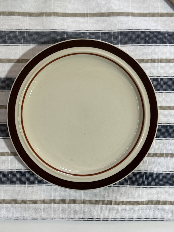 Vintage Prestige Brown Stoneware Japan Dinner Plate
