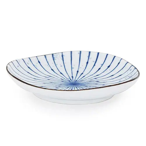 Kyoto ceramics - Fubuki Tokusa Porcelain Appetizer Plate