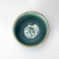 Kyoto ceramics- sake cup blue