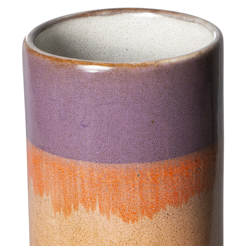 HKliving USA ACE7110 70 ceramics retro stoneware flower vase XS