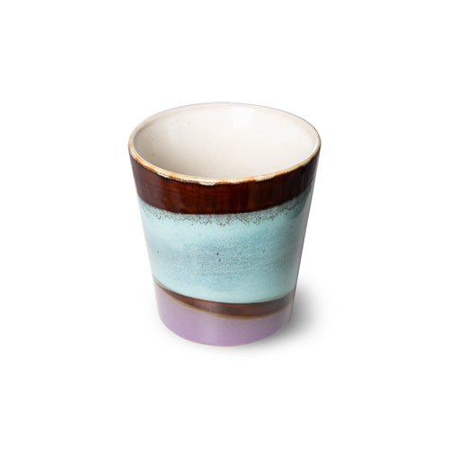 HKliving USA ACE7127 Ceramic 70's single serving coffee cup Patina  LAZARO  living | HKLIVING USA