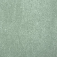 fabric sample of retro style sofa with detachable cushions in royal velvet mint green