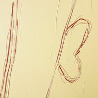 Abstract framed painting - Visage