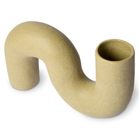 organic shaped stoneware vase sculpture