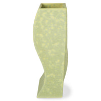 Ceramic block vase - pistachio (set of 2)