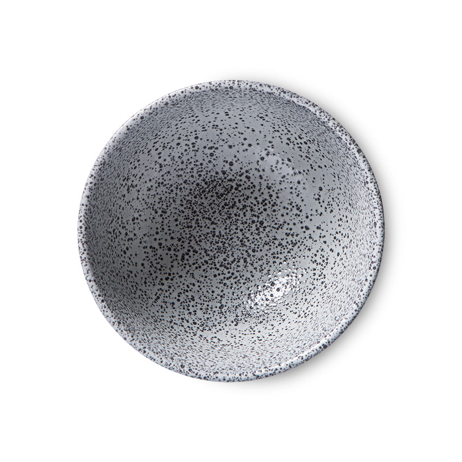 Gradient ceramics - bowls cream / grey (set of 4)