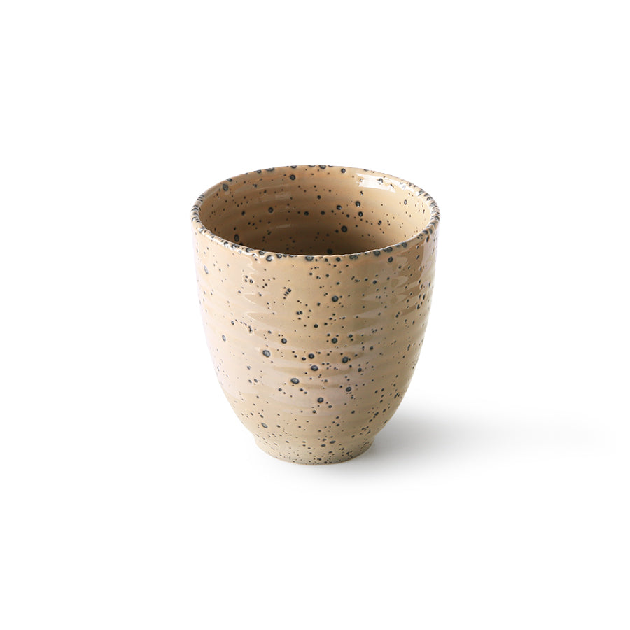 taupe colored gradient mug