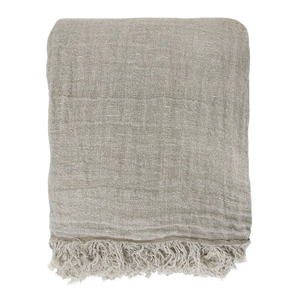 linen coverlet