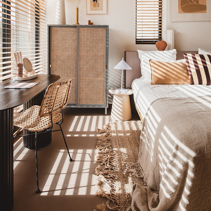 Bedspread - natural linen