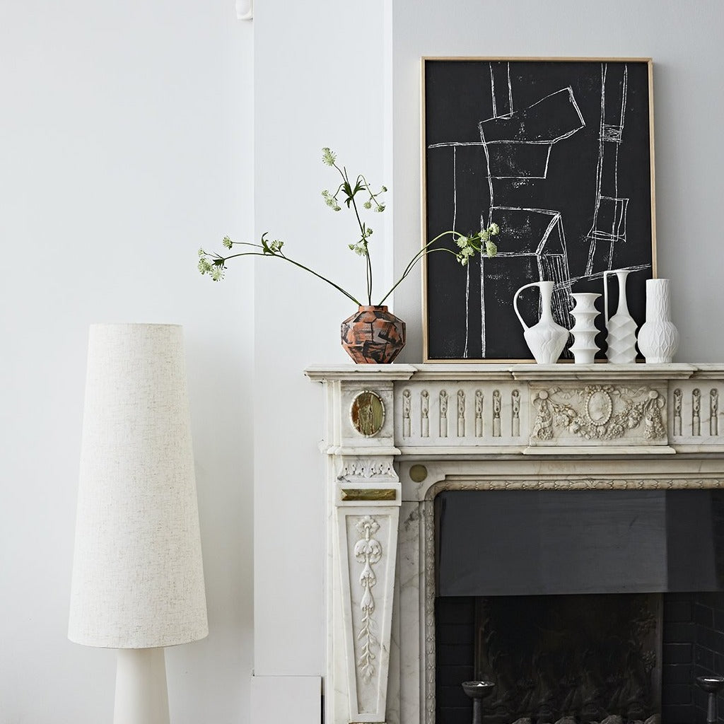 Framed painting - black