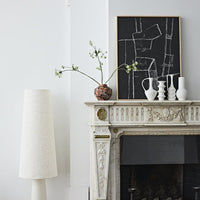 Framed painting - black