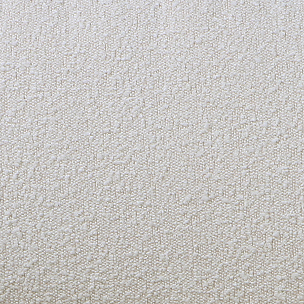 close up picture of the fabric from the HKliving usa Retro lounge fauteuil boucle - cream